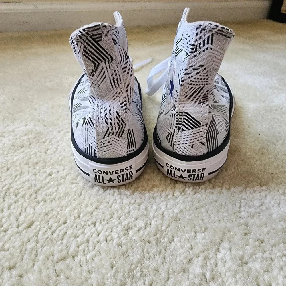 NWOT converse all star high top sneakers size 11.5 boys - Picture 4 of 6